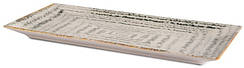 Блюдо Ipec Storm прямокутне 30х15 см кераміка кам'яна (30907893)