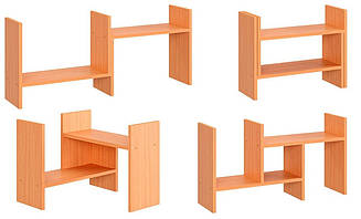 Полиця трансформер настільна П-38 Компаніт, компактна полиця для столу купити в Одесі, Україні