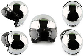 Шолом відкритий (size:XL, хром) STAR