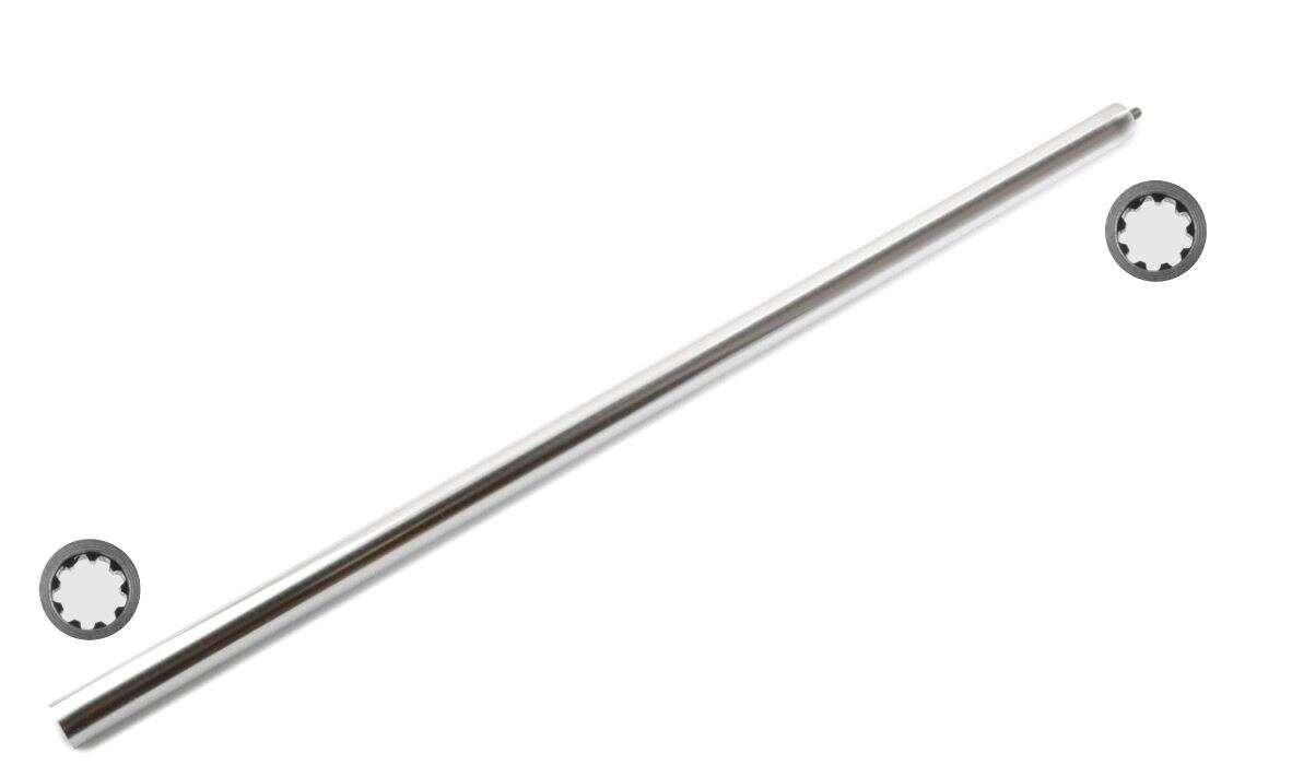 Штанга з трубою на мотокосі 9x9T (D-28, d-8mm, L-1530mm) KOSA