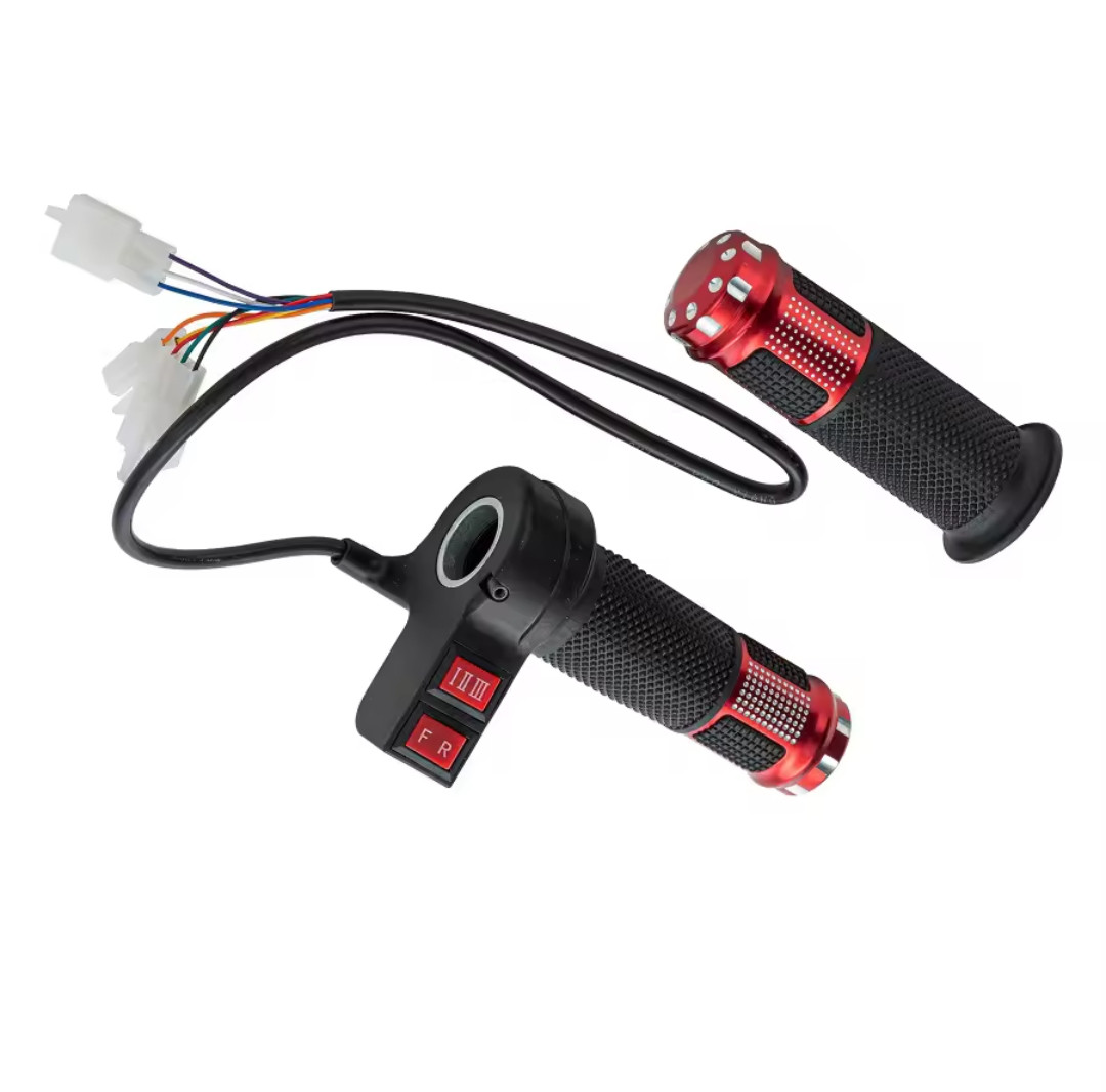 Ручки газу 12V-96V з перемикачами на 3 швидкості + реверс