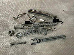 Ремкомплект задніх гальмівних колодок Део Матез Daewoo Matiz (повний) права 94580434