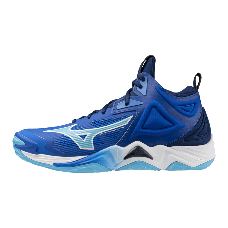 Кросівки для волейболу високі унісекс Mizuno Wave Momentum 3 Mid V1GA2317-96