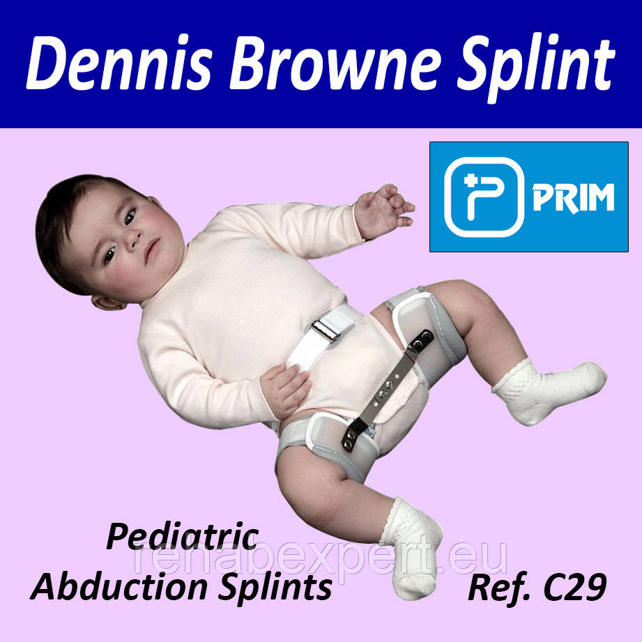 Педіатричні абдукційні шини PRIM Orthopedic Dennis Browne Splint, фото 1