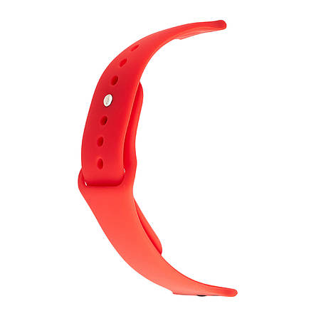 Ремінець Silicone Apple Watch 42/44/45/46/49 мм Red S, фото 2