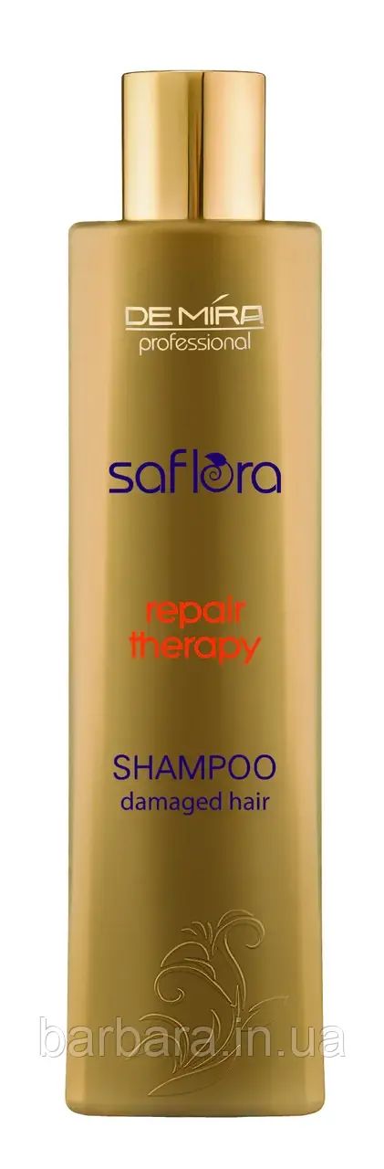 Шампунь для поврежденных волос DEMIRA Professional SAFLORA REPAIR THERAPY 300 мл