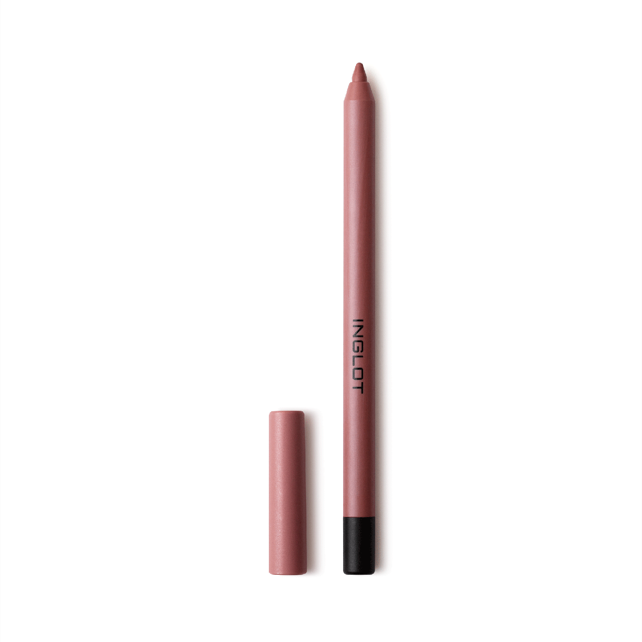 Кремовий олівець для губ Inglot Creamy Soft Lipliner Muted Pink 06 холодний рожевий