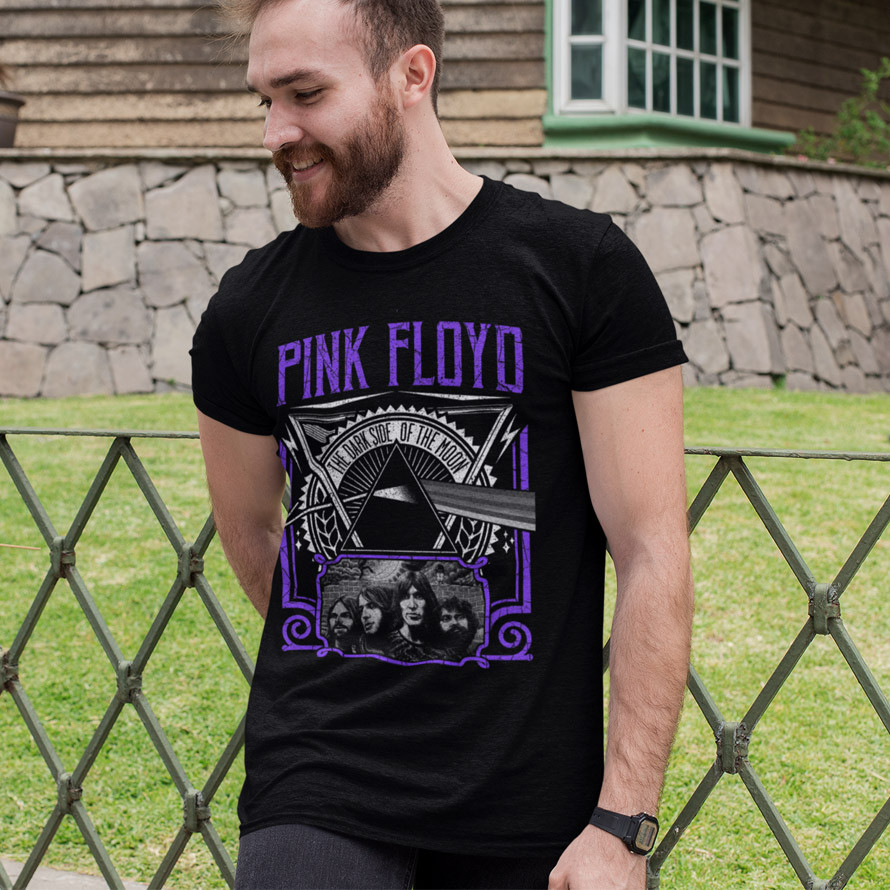 Футболка унісекс Pink Floyd (The Dark Side Of The Moon) XS чорний, фото 1