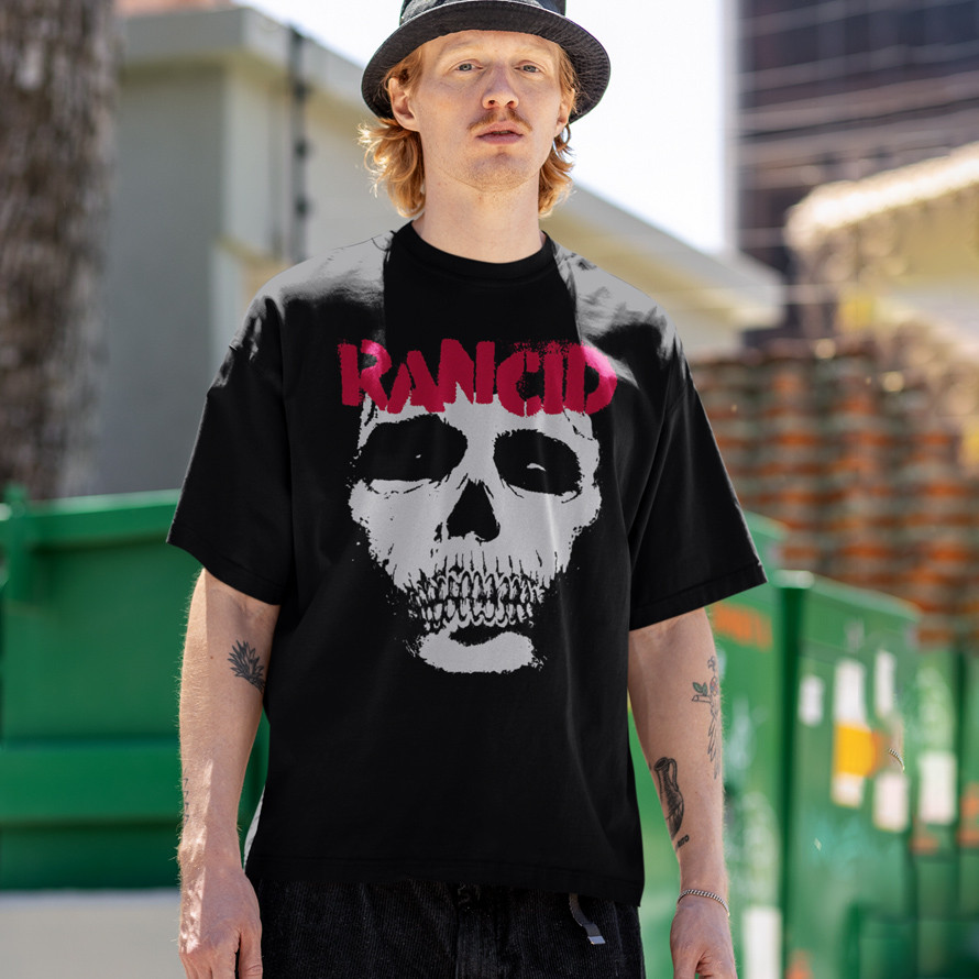 Футболка унісекс Rancid (Scull) XS чорний, фото 1
