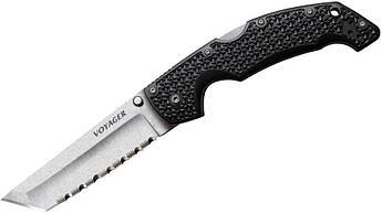 Ніж Cold Steel Voyager Lg. Tanto Point Serrated [29TLCTS]