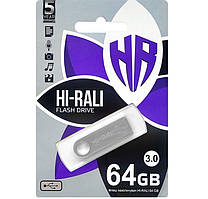 USB Флешнакопичувач флешнакопичувач 3.0 64 гб сталева Shuttle, 27360 Hi-Rali