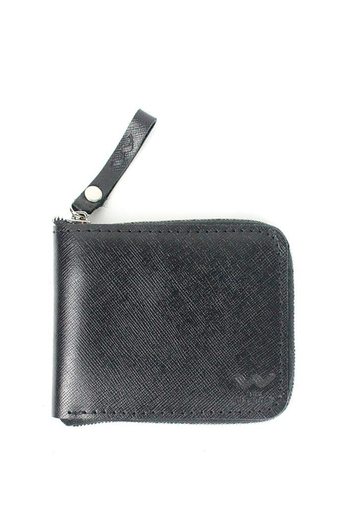 Шкіряне портмоне Keeper mini чорний