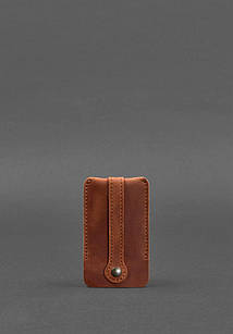 Шкіряна ключниця 1.0 світло-коричнева Crazy Horse