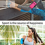 Сумка-рукав сумка на руку для бігу та велоспорту., фото 9