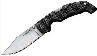 Ніж Cold Steel Voyager Lg.Clip Point Serrated [29TLCCS]