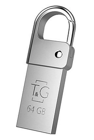 USB флеш-накопичувач (флешка) T&G TG027 64GB Metal (7_01881)