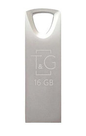 USB флеш-накопичувач (флешка) T&G TG117BK-16GBBK 16GB Metal (7_01885)