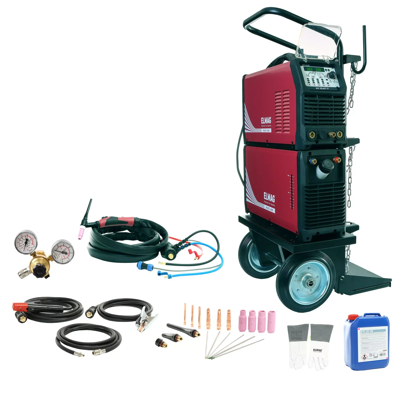 Зварювальний інвертор WIG/TIG AC/DC AD 2540T P ECO-SET-W, фото 1