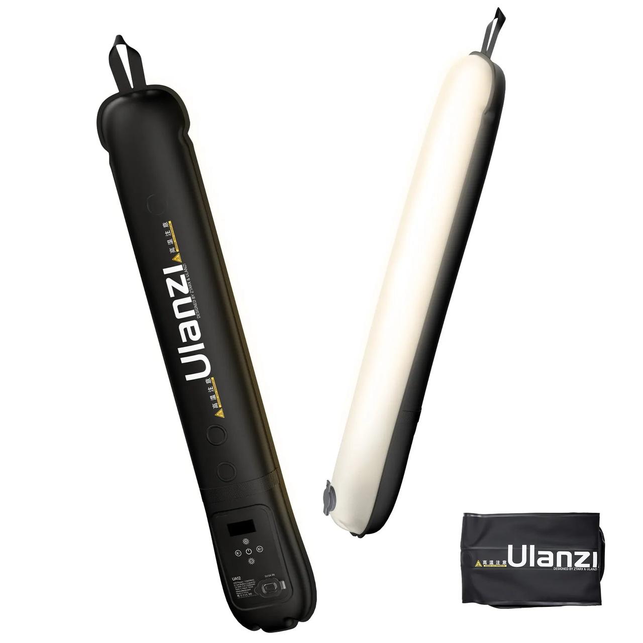 Ulanzi UA12 Portable Air Tube Light 60 см. портативне надувне водонепроникне відео світло для фото та відео