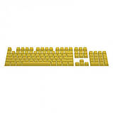Кейкапи на клавіатуру Hator HTS-139 PBT Yellow, фото 3