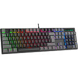 Клавіатура GamePro MK105R LED Red Switch USB Black, фото 2