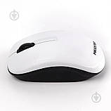 Комп'ютерна миша Maxxter Mr-333-W бездротова, USB, White, фото 3
