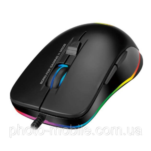 Ігрова комп'ютерна миша Marvo M508 Multi-LED Black