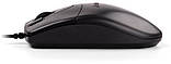 Комп'ютерна миша A4tech OP-620DS, Black, USB, оптична, 1000 dpi, 4 кнопки, безшумний клік, 1.5 м, фото 5