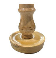 Підсвічник Карпати маленький d7,2 см h9,5 см дерево (3510)