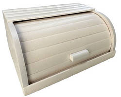 Хлібниця Карпати біла 36х26 см h18 см дерево (3405)