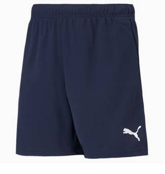 Шорти ігрові дитячі Puma teamRISE 704943-06, Темно-синій, Розмір (EU) — 140cm