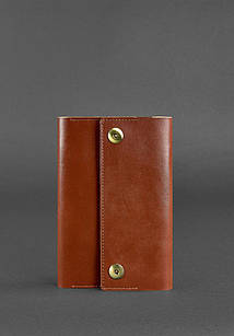 Шкіряний блокнот (Софт-бук) 5.0 світло-коричневий