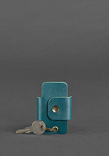 Шкіряна ключниця смарт-кейс 4.0 зелена