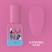 База зміцнювальна LUNA Strong Base - прозора і тверда для нігтів, 13 мл