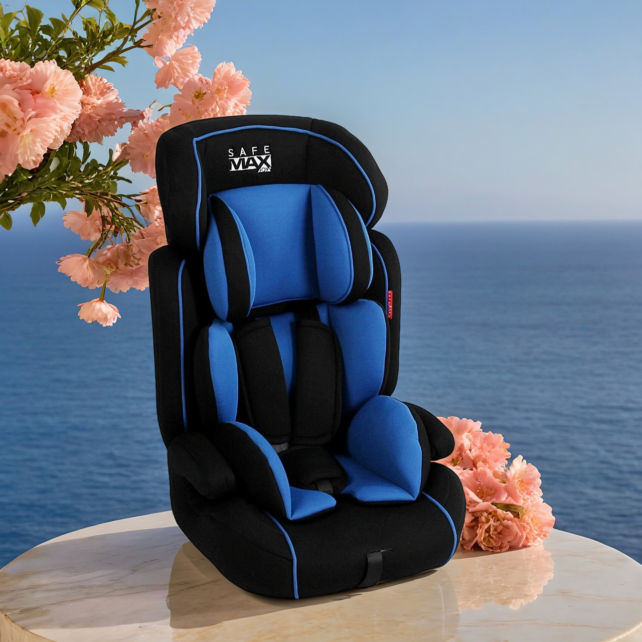 Універсальне дитяче автокрісло система ISOFIX група 123 вага від 9 до 36 кг регульований підголівник чохли