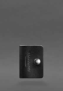 Шкіряний холдер для навушників та проводів 2.0 Чорний