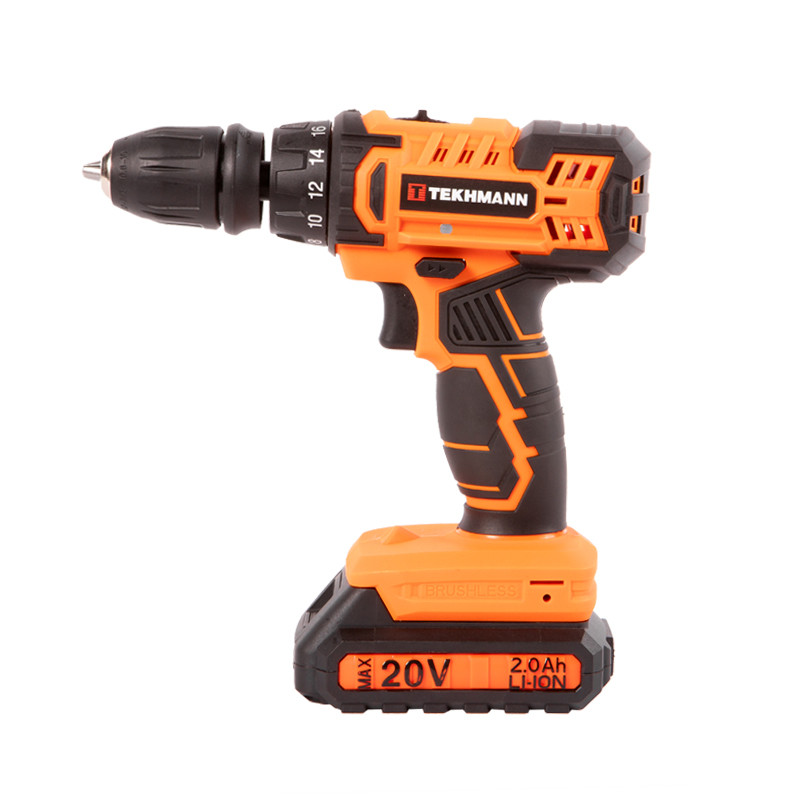 Шуруповерт Акумуляторний Tekhmann TCD-18 S2 BS KIT, фото 1