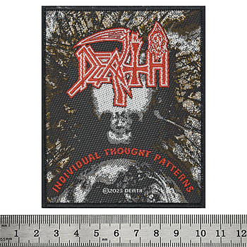 Нашивка ткана DEATH - INDIVIDUAL THOUGHT PATTERNS (ofp-179)
