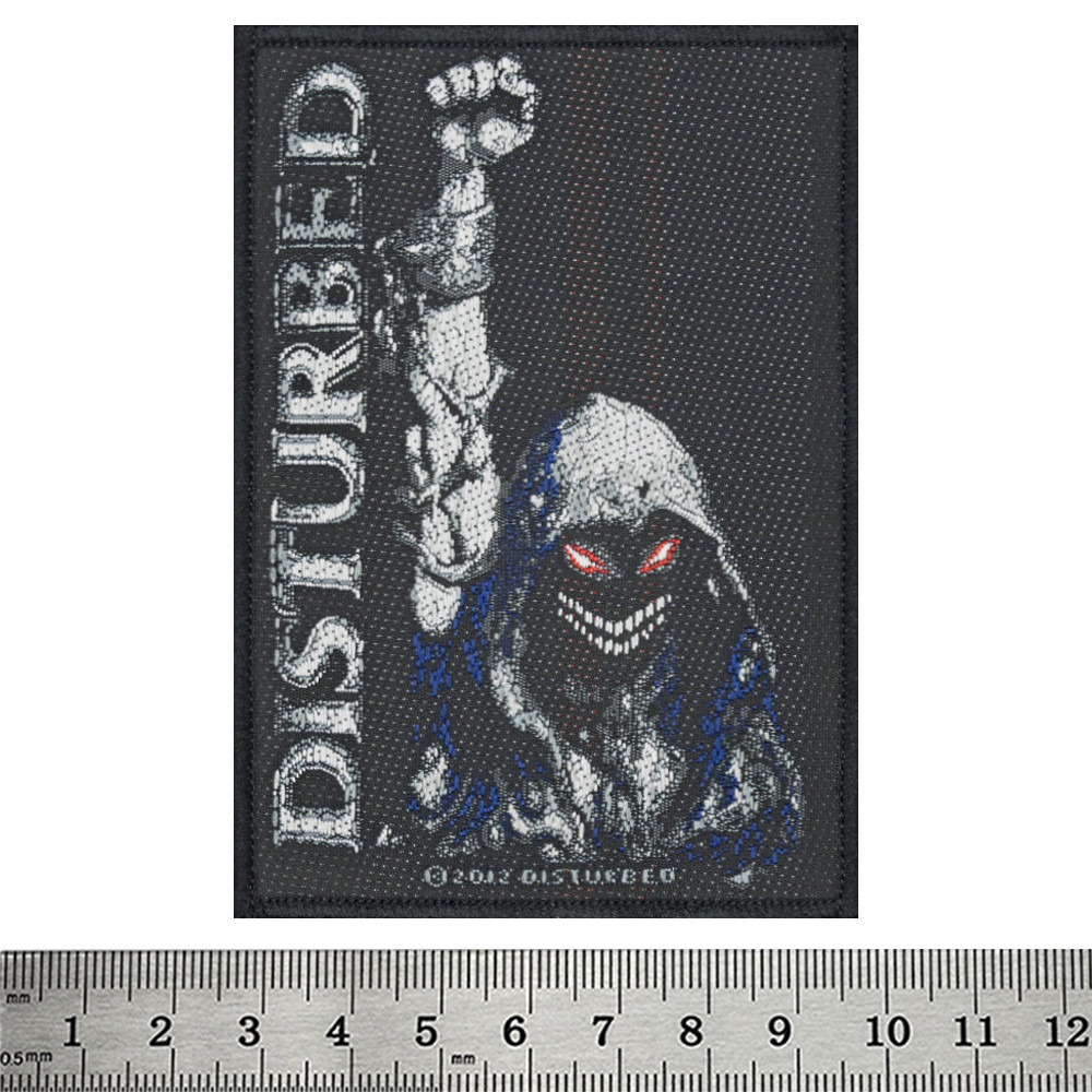Нашивка ткана DISTURBED - EYES (ofp-181), фото 1
