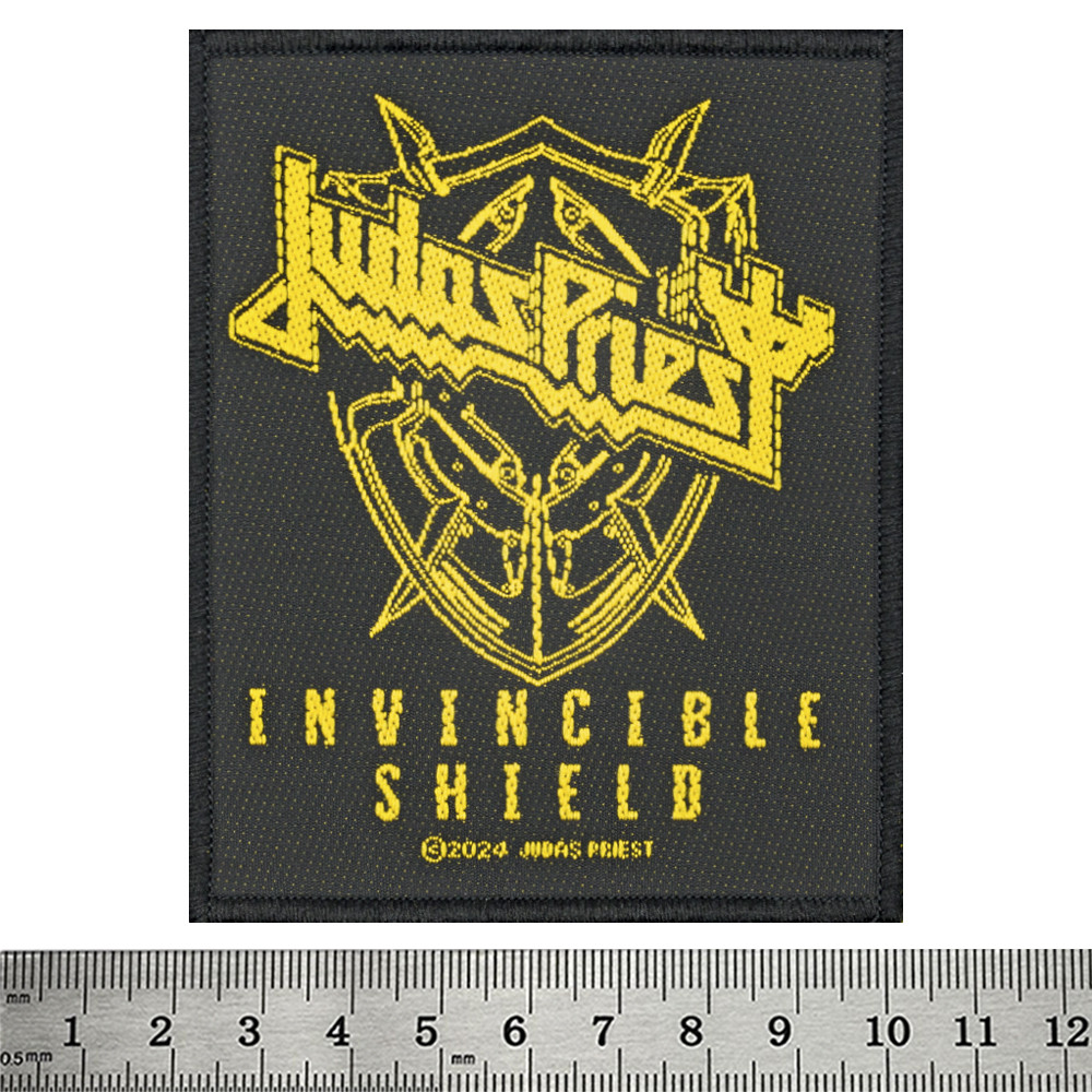 Нашивка ткана JUDAS PRIEST - INVINCIBLE SHIELD (ofp-191), фото 1