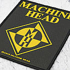 Нашивка ткана MACHINE HEAD - DIAMOND LOGO (ofp-199), фото 2