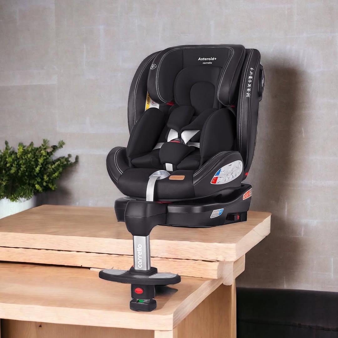 Дитяче автокрісло 0-36 кг Carrello Asteroid Plus (Каррелло Астероїд Плюс) CRL-15801 Onyx Black (чорний колір), фото 1