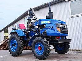 Міні трактор Булат 185Х з триточковою гідравлікою, широкі шини, польським плугом, фреза 125см, нова гідравліка