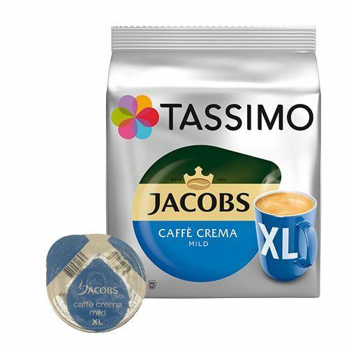Кава в капсулах Jacobs by Tassimo Caffe Crema Mild XL (16 капсул)