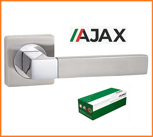 Ручка роздільна FUSION JK SN/CP-3 матовий нікель/хром