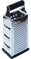 Терка-шинковниця Dynasty 24.5см hotdeal 4-х гранна з прогумованою ручкою, фото 3