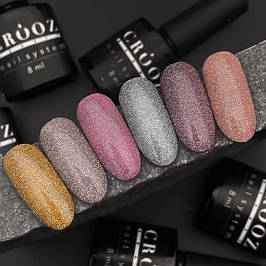Світловідбивний гель лак Crooz Crystal Gel Polish 8 ml