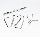 Ручка роздільна ULTRA SN/CP-3 матовий нікель/хром, фото 7