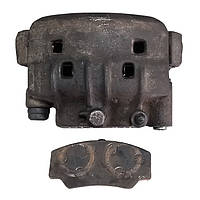 Суппорт гальмівний передній лівий б.у R14 Ford Transit 2.5 D дизель 2.0 бензин / короткая база Форд Транзит 1986-1991