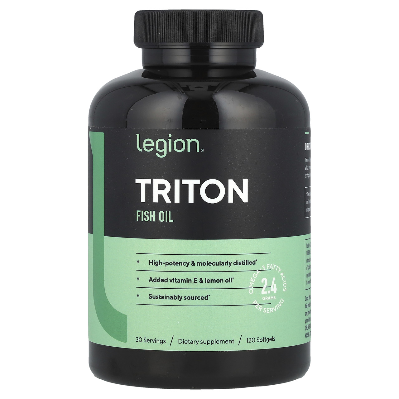 Legion Athletics, Риб'ячий жир Triton, 120 м'яких таблеток, Київ